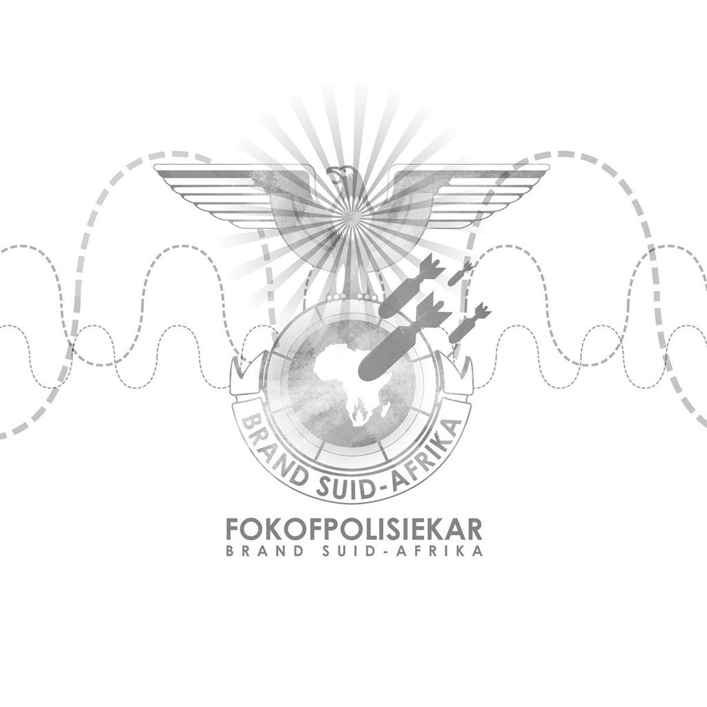 Fokofpolisiekar - Brand Suid-Afrika / Antibiotika Split (10" EP)