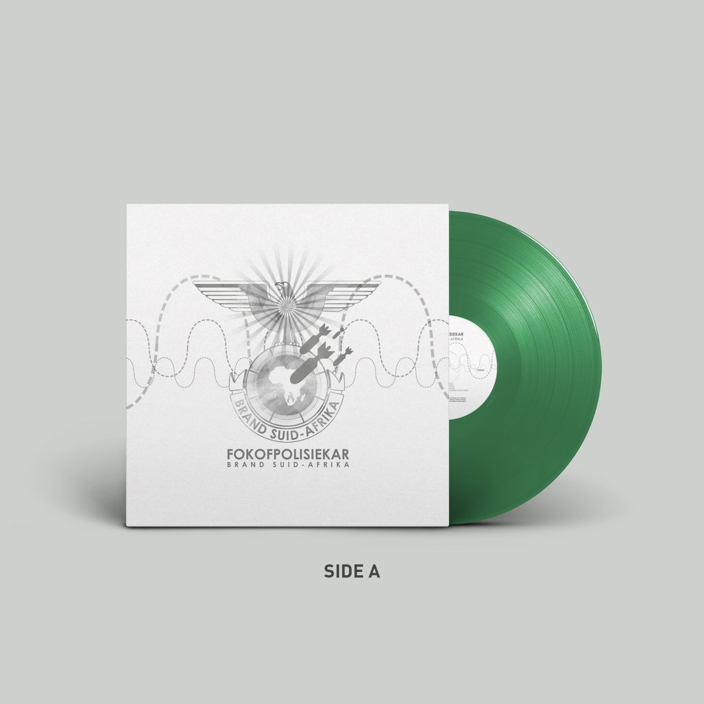 Fokofpolisiekar - Brand Suid-Afrika / Antibiotika Split (10" EP) - Image 3