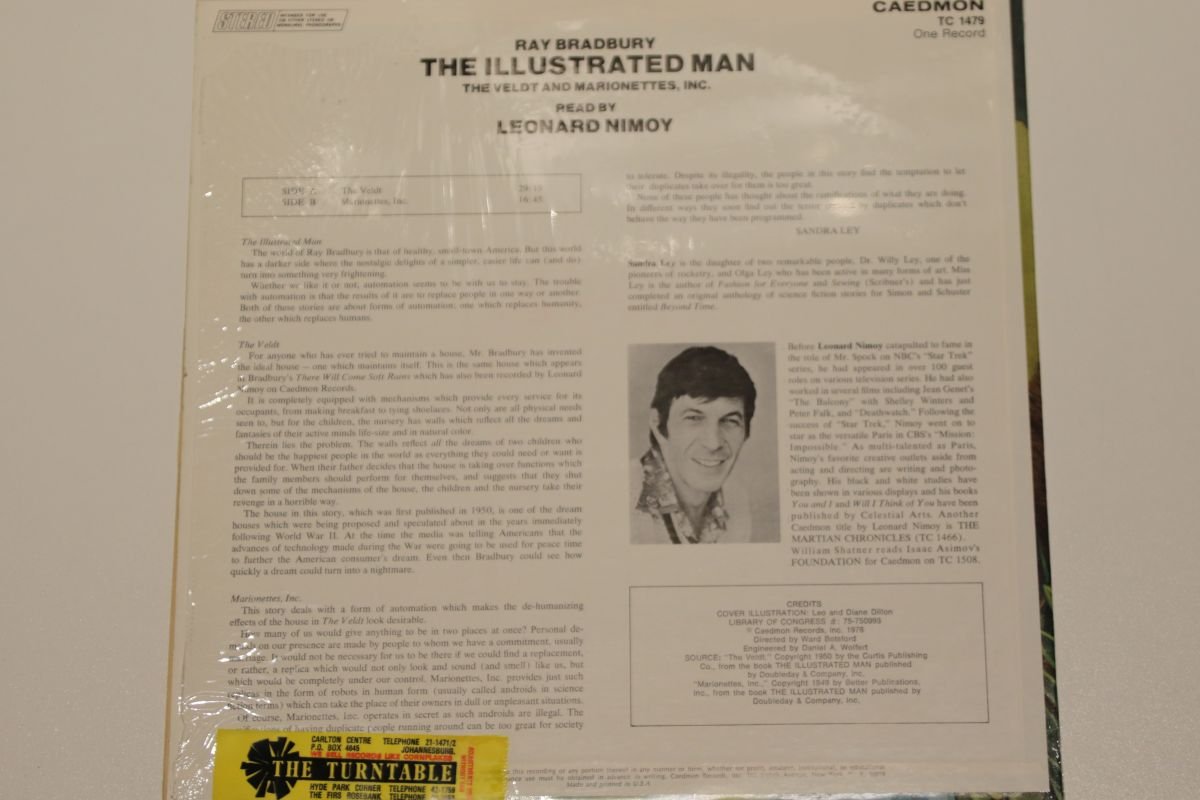 leonard nimoy reads the veldt ray bradbury read by leonard nimoy the illustrated man leonard nimoy reads the veldt ray bradbury read by leonard nimoy the illustrated man