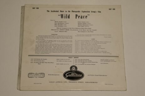 Michael Croft - The Incidental Music To 'Wild Peace' (VG++/VG) - Image 3