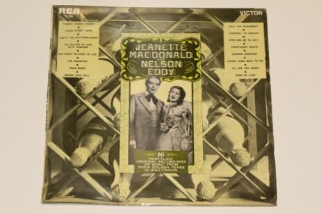 Jeanette MacDonald - Nelson Eddy - 16 Nostalgic Original Recordings Of Music From Their Golden Years In Hollywood (VG+/VG)
