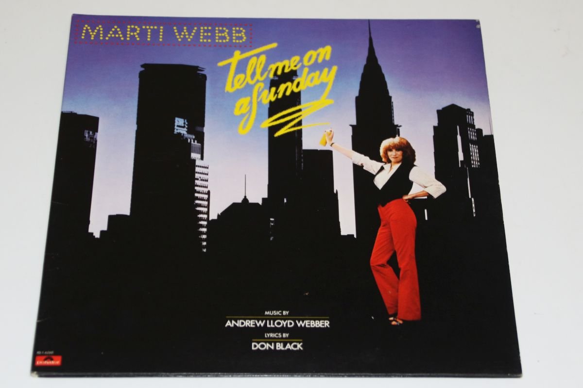 Marti Webb Tell Me On A Sunday Vg Mr Vinyl