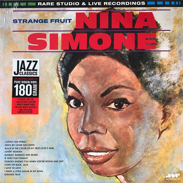 Nina Simone - Strange Fruit. Rare Studio & Live Recordings