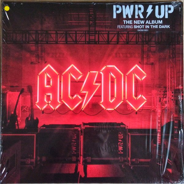 その他 LP AC/DC PWR/UP 19658873451 Columbia,  Pro /00400 AC/DC - PWR/UP (Yellow Vinyl) - Mr Vinyl
