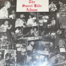 The image shows the cover of "The Sweet Ride Album" with a collage of black-and-white photographs featuring various individuals engaged in different activities. At the top of the cover, the title "The Sweet Ride Album" is written in red, stylized font. The photos depict moments such as people playing musical instruments, social gatherings, and casual snapshots of individuals. One photo shows a man wearing a bowtie, while others include people interacting, posing, or enjoying themselves in different environments.