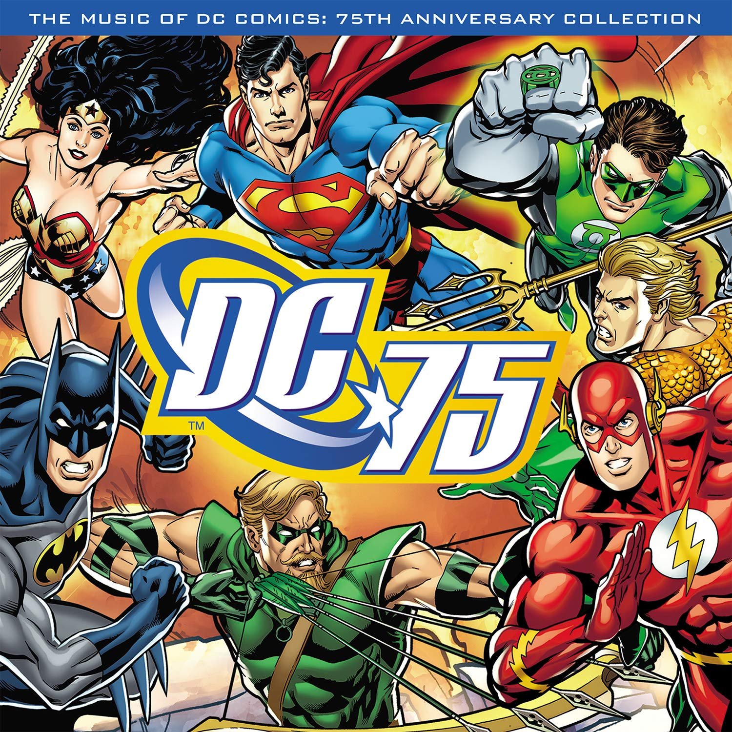Various - The Music Of DC Comics: 75th Anniversary Collection