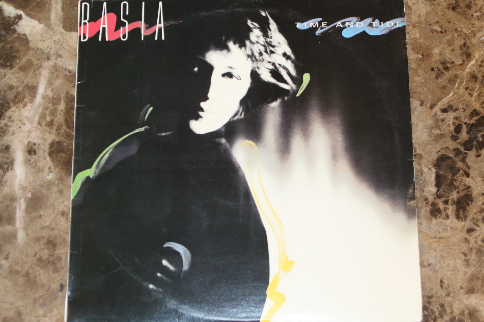 Basia time and tide vg vg mr vinyl
