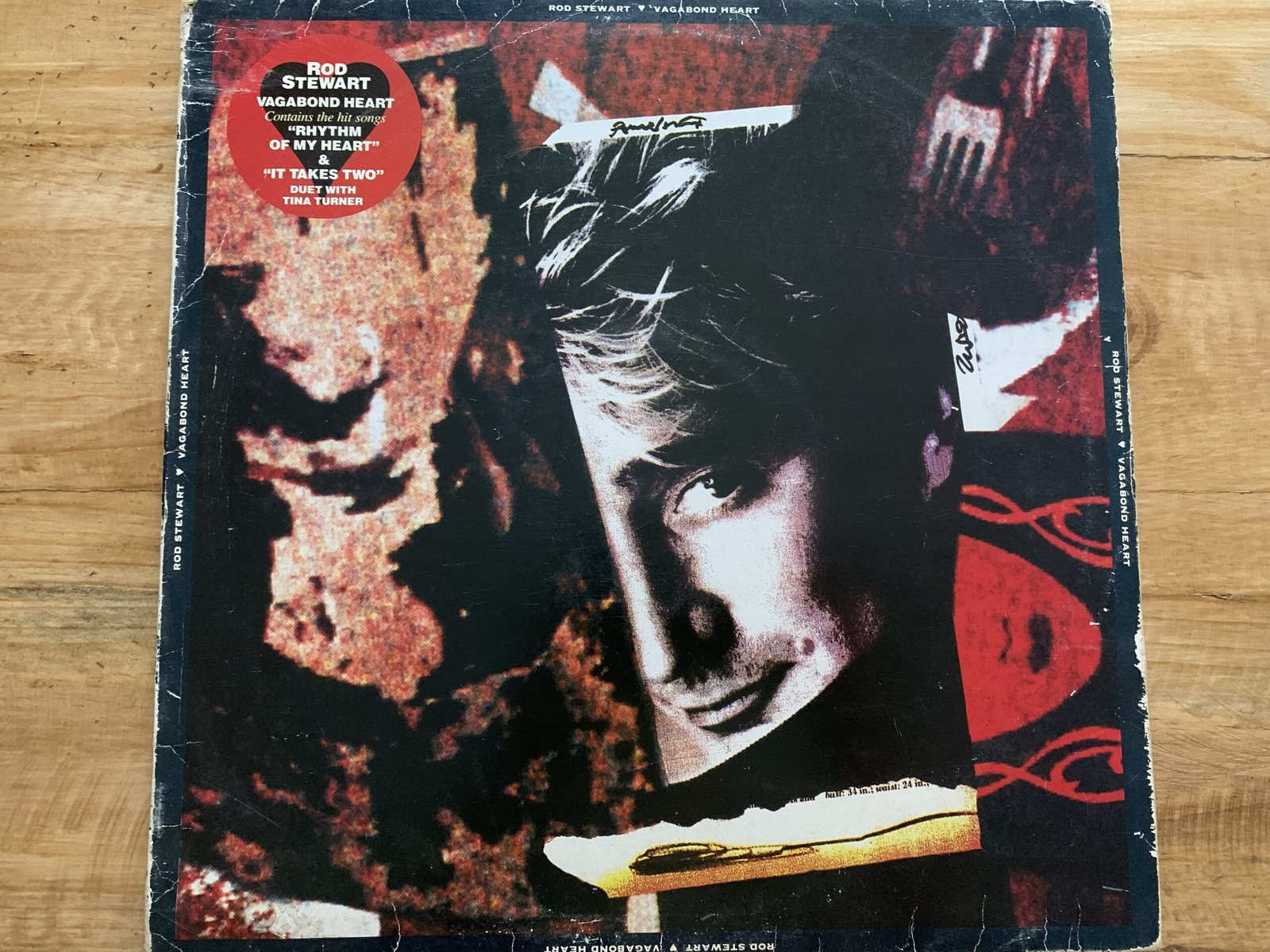Rod Stewart - Vagabond Heart (G+) - Mr Vinyl