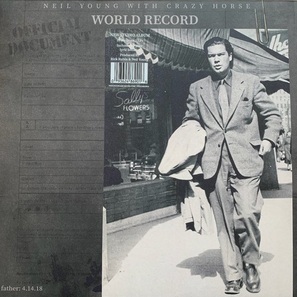 Neil Young With Crazy Horse - World Record (2LP)