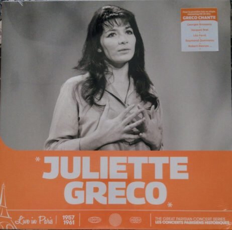 Juliette GrÃ©co - Live  In Paris 1957-1961