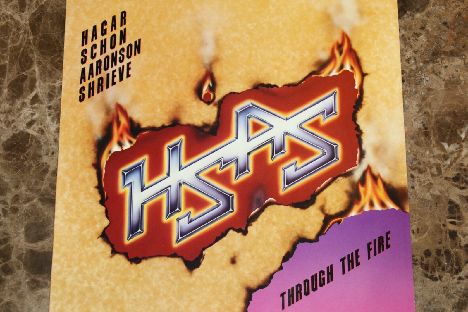 HSAS - Through The Fire (VG/VG+)