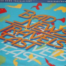 Bad News Travels Fast - Ordinary Man (VG/G+)