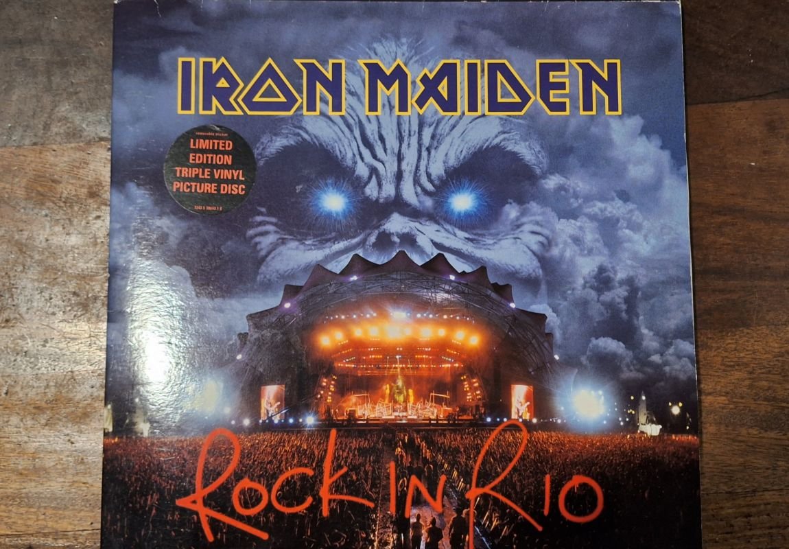Iron Maiden Rock In Rio (VG/G+) (3LP) (LTD ED) Mr Vinyl