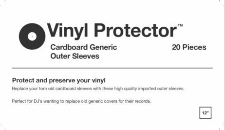 Vinyl Protector Cardboard Generic Outer Sleeves - Image 2
