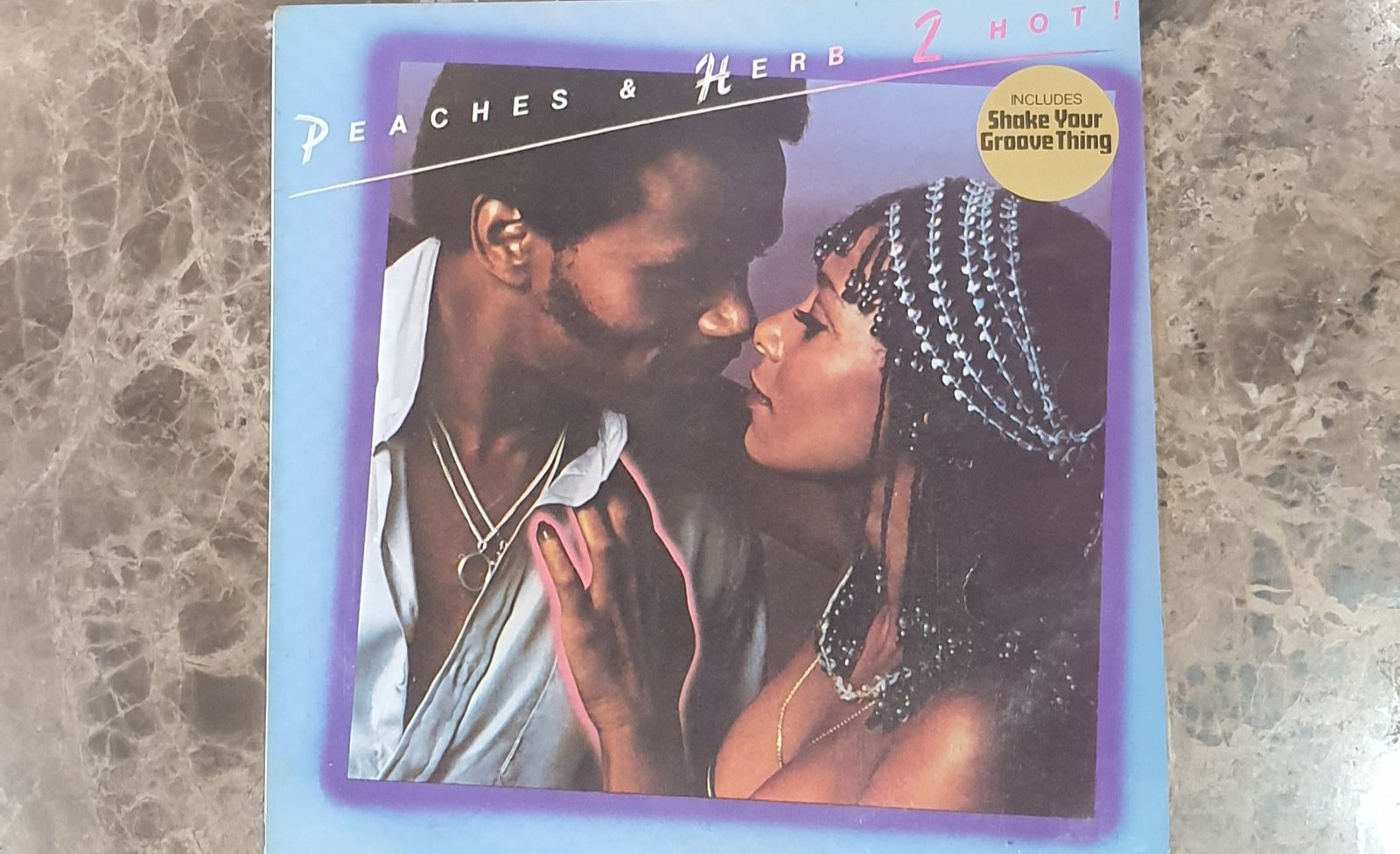 Peaches & Herb 2 Hot! (G+/VG) Mr Vinyl