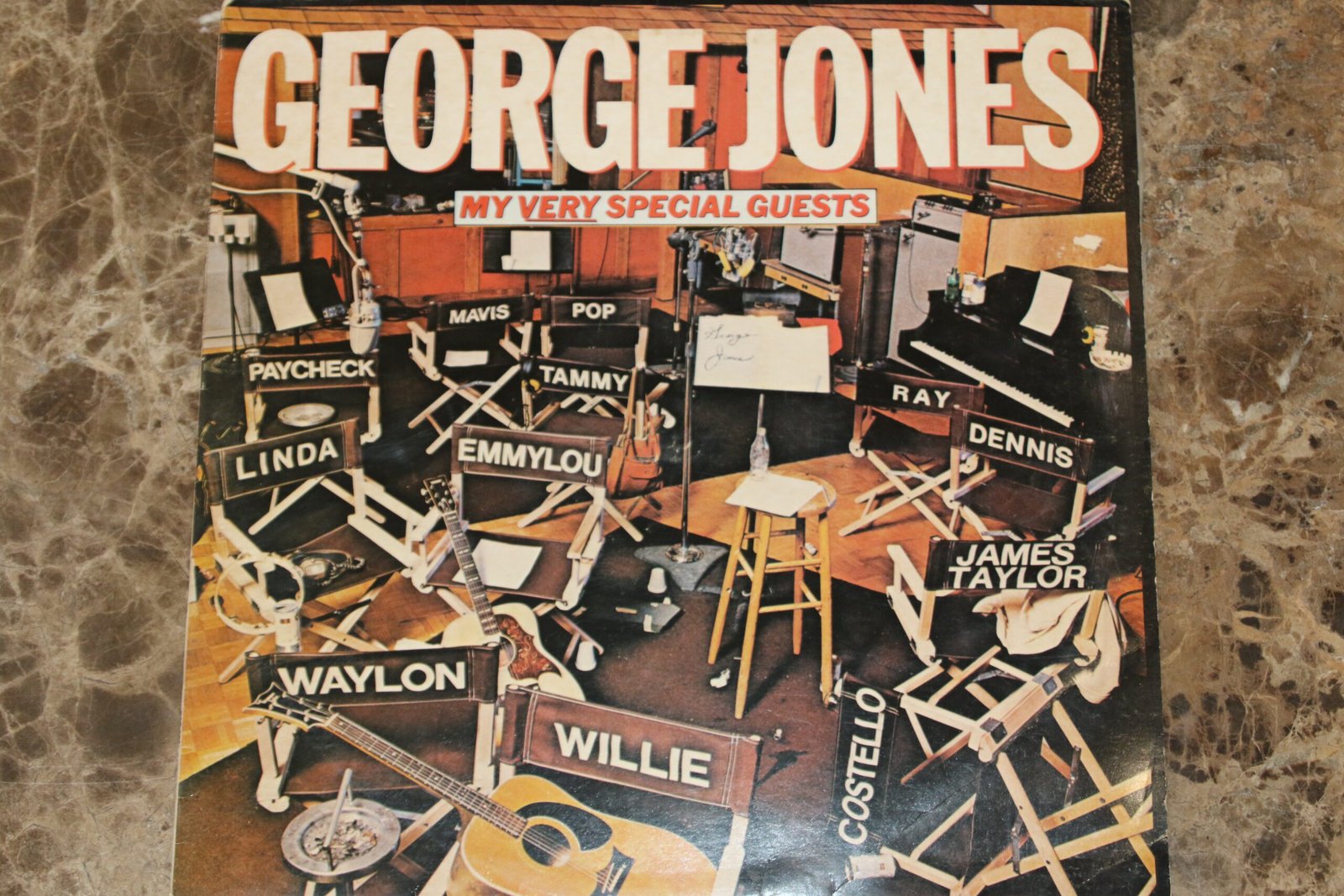George Jones - My Very Special Guests (VG/G+)