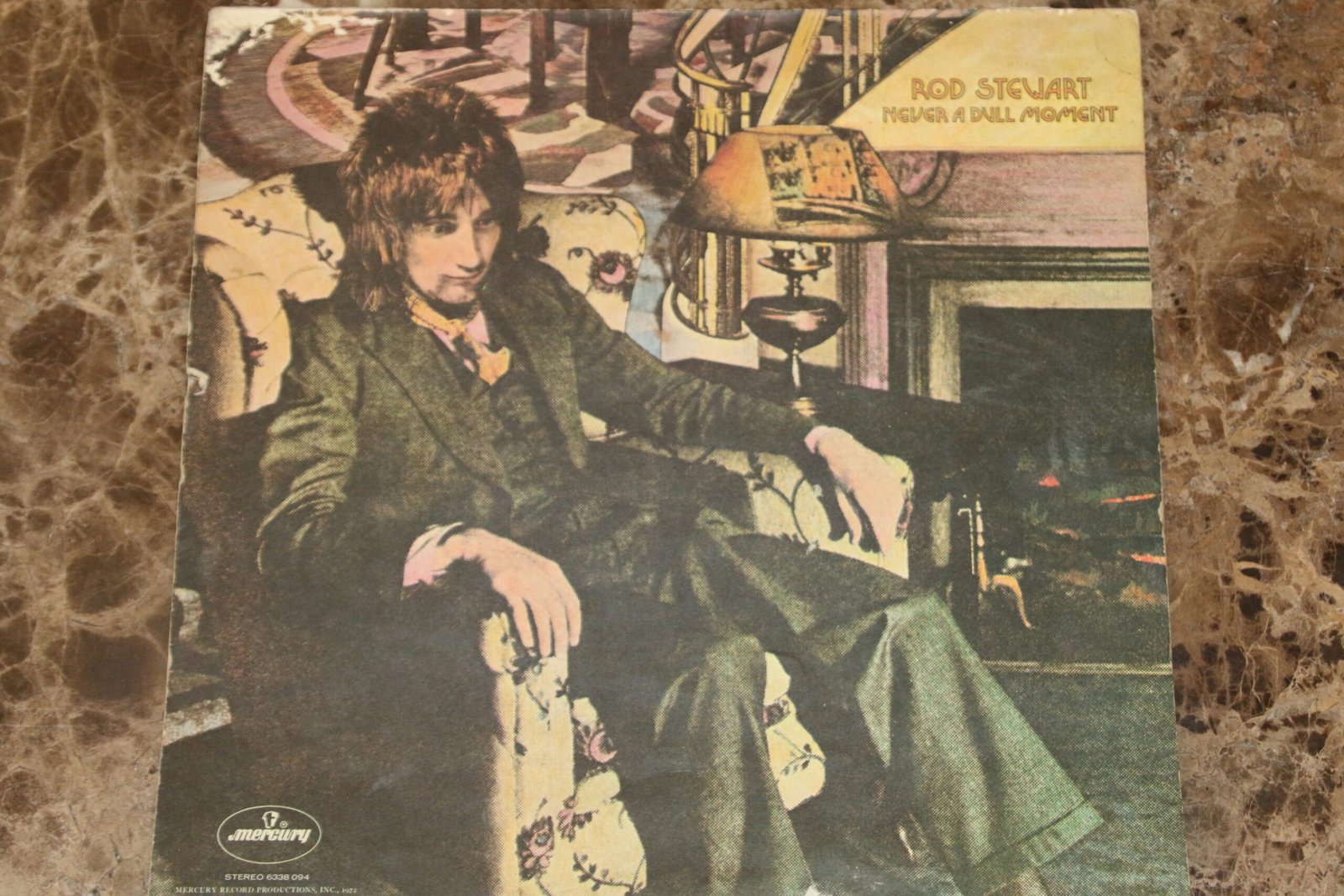 Rod Stewart - Never A Dull Moment (G+/G) - Mr Vinyl