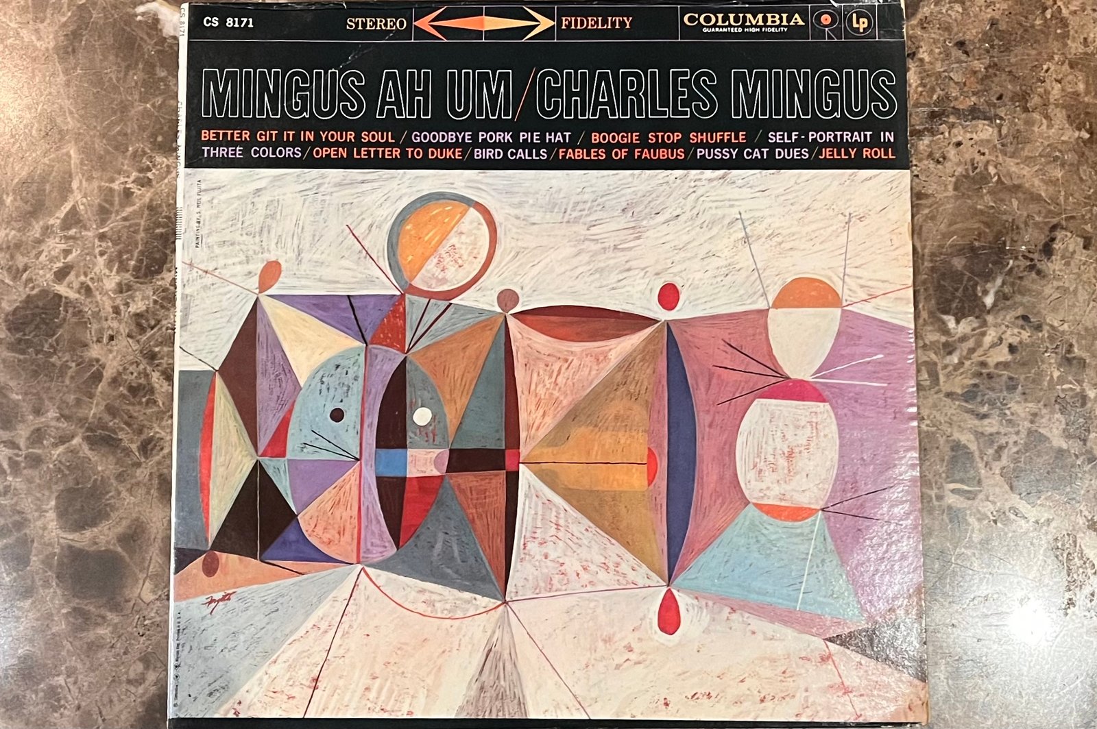 Charles Mingus Mingus Ah Um (VG) Mr Vinyl