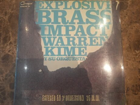Warren Kime And His Brass Impact Orchestra - Explosive Brass Impact (VG/G+)