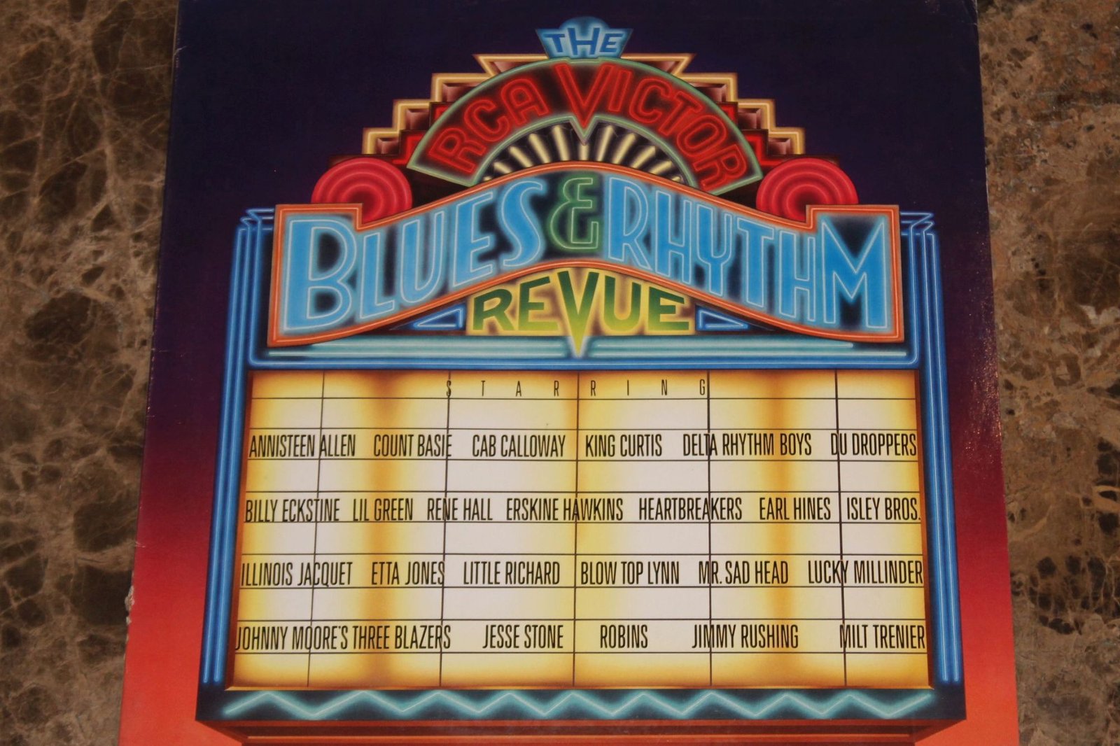 Various - The RCA Victor Blues & Rhythm Revue (VG+/G+) (2LP)