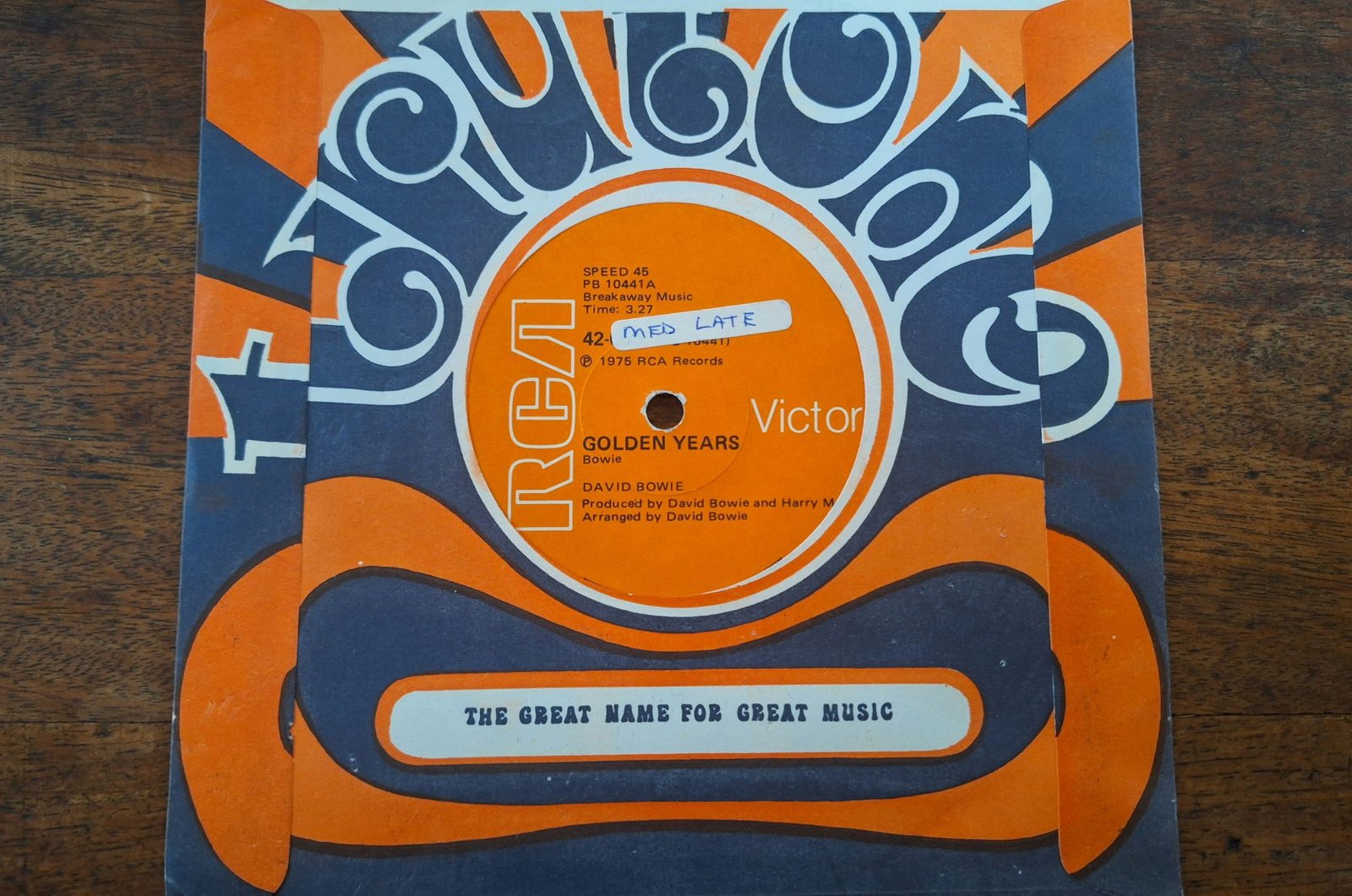 David Bowie - Golden Years (G+/Gen) (7") - Mr Vinyl