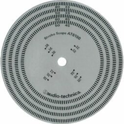 This is the image of the Audio Technica - AT6180 Stroboscopic Disc.