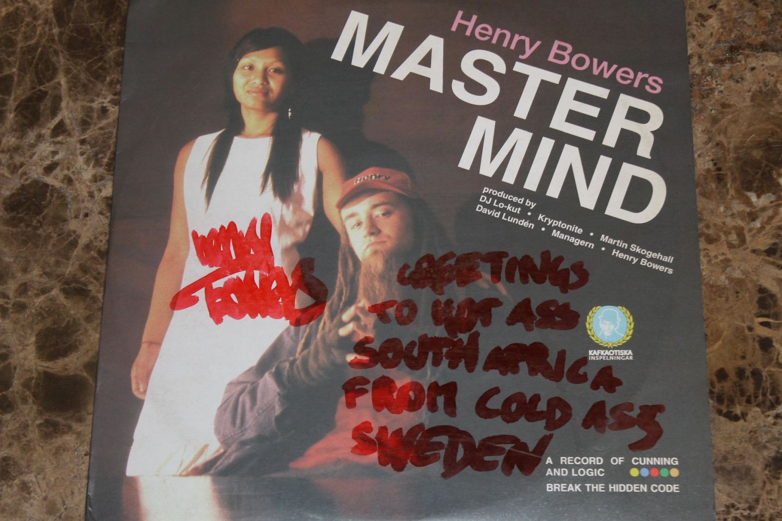 Henry Bowers - Master Mind (G+) (Autographed)