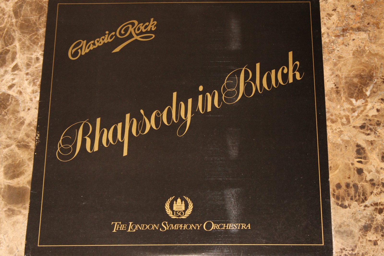 London Symphony Orchestra - Classic Rock Rhapsody In Black (VG+) - Mr Vinyl