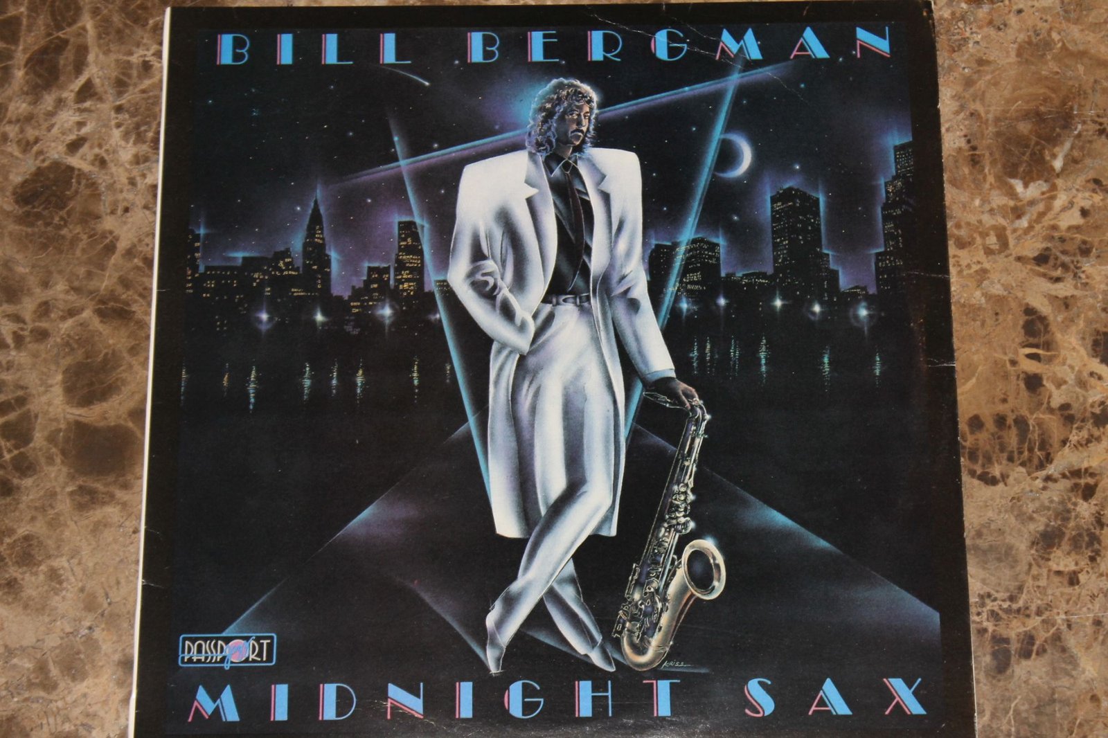 Bill Bergman - Midnight Sax (VG+/VG)