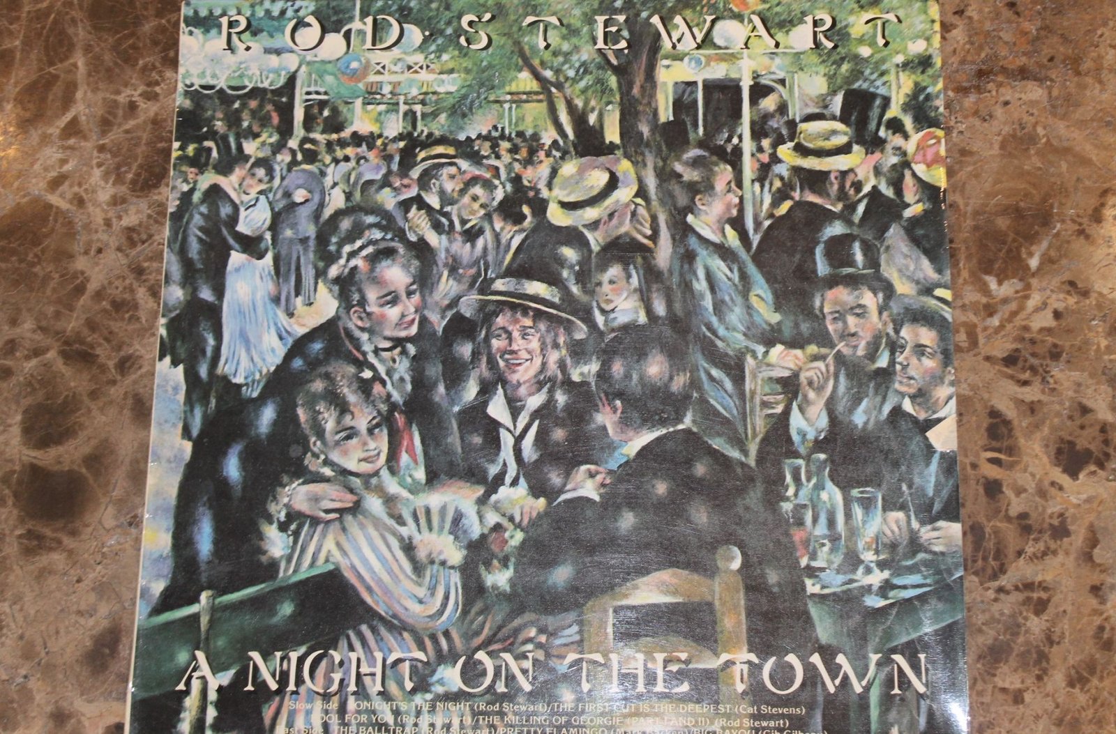 Rod Stewart - A Night On The Town (G+) - Mr Vinyl