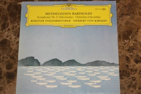 Mendelssohn Bartholdy - Berliner Philharmoniker, Herbert von Karajan - Symphonie Nr. 3 Â»SchottischeÂ« â€¢ Hebriden-OuvertÃ¼re (VG/VG+)