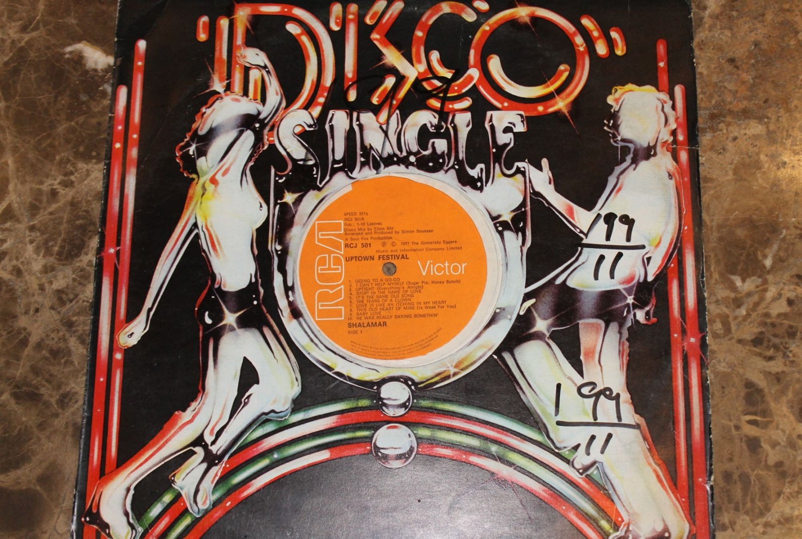 Shalamar - Uptown Festival (G+/Gen) (12")