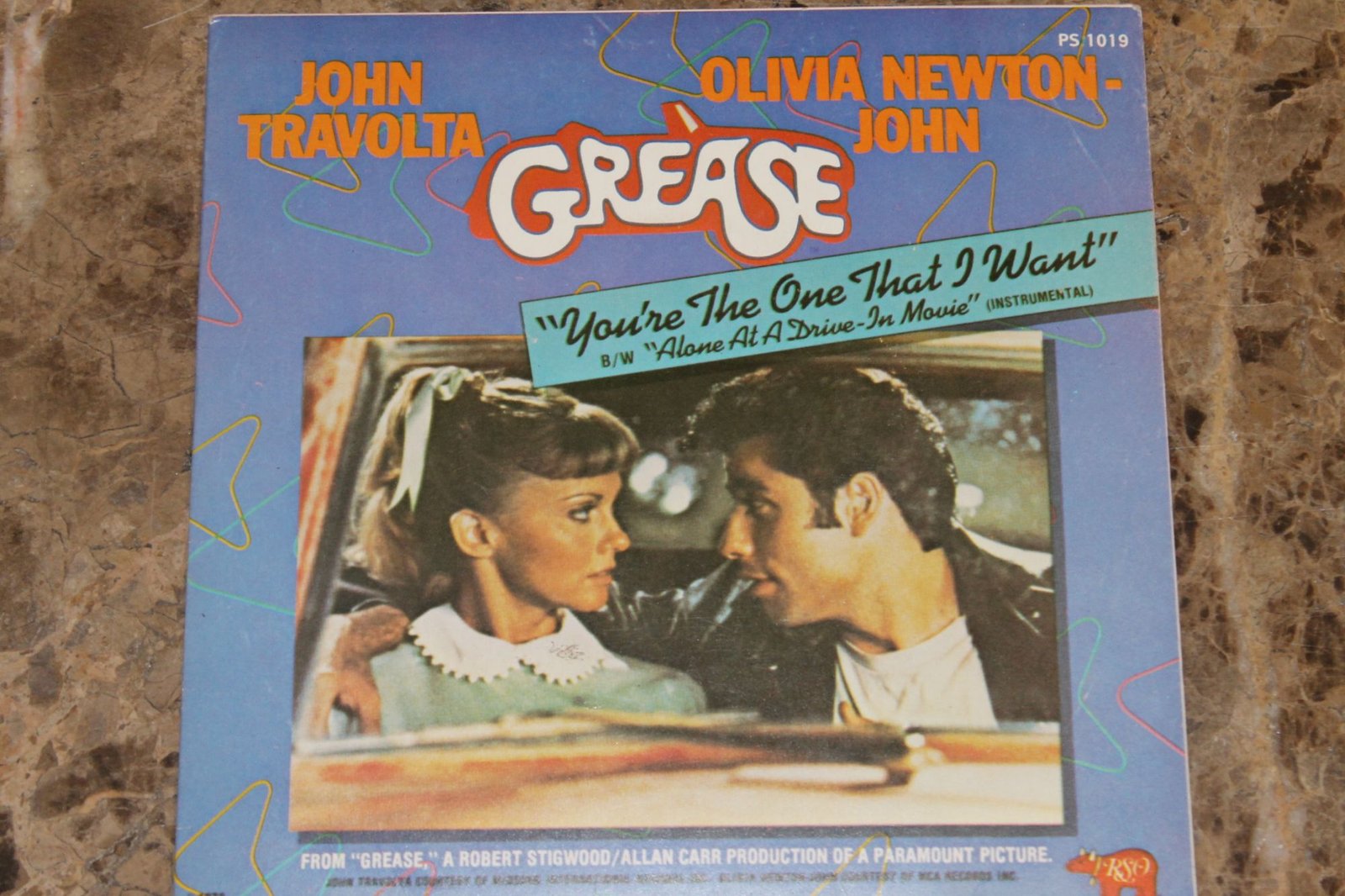 John Travolta And Olivia Newton-John - You're The One That I Want (VG/VG+) (7")
