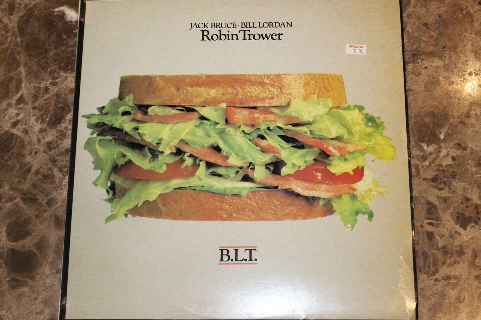 Jack Bruce / Bill Lordan / Robin Trower - B.L.T. (VG+/VG)