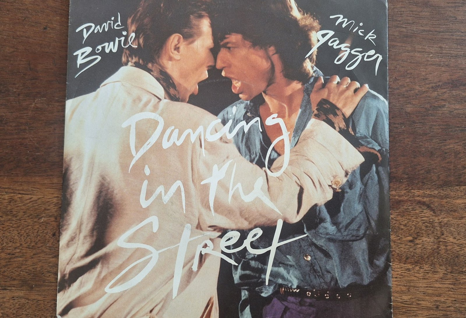 David Bowie And Mick Jagger Dancing In The Street VG VG 7 Mr david-bowie-and-mick-jagger-dancing-in-the-street-vg-vg-7-mr