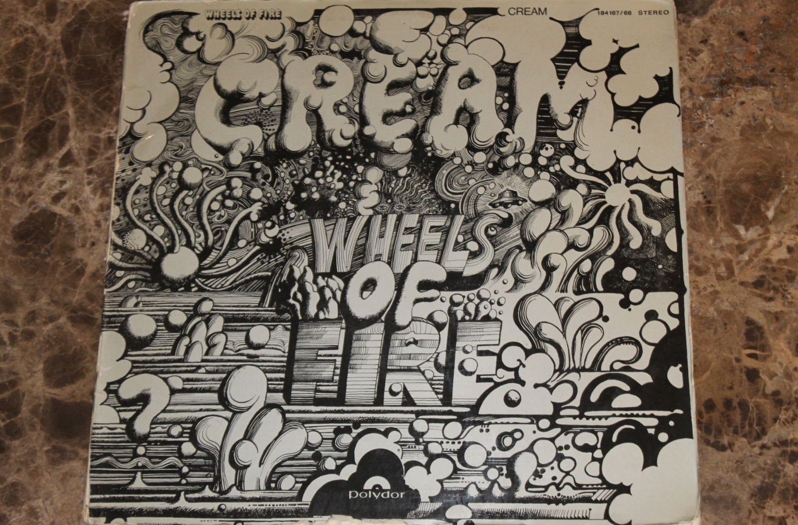 Cream - Wheels Of Fire (G+) (2LP)