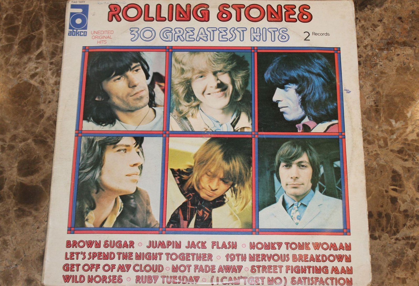 The Rolling Stones - 30 Greatest Hits (G/G+) (2LP)
