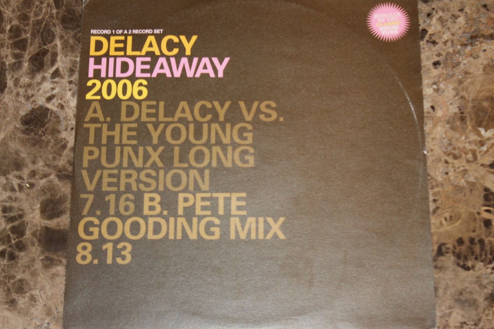 De'Lacy - Hideaway 2006 (Record One) (VG+/VG)