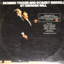 Richard Tucker, Robert Merrill - At Carnegie Hall (VG/G+) (2LP)