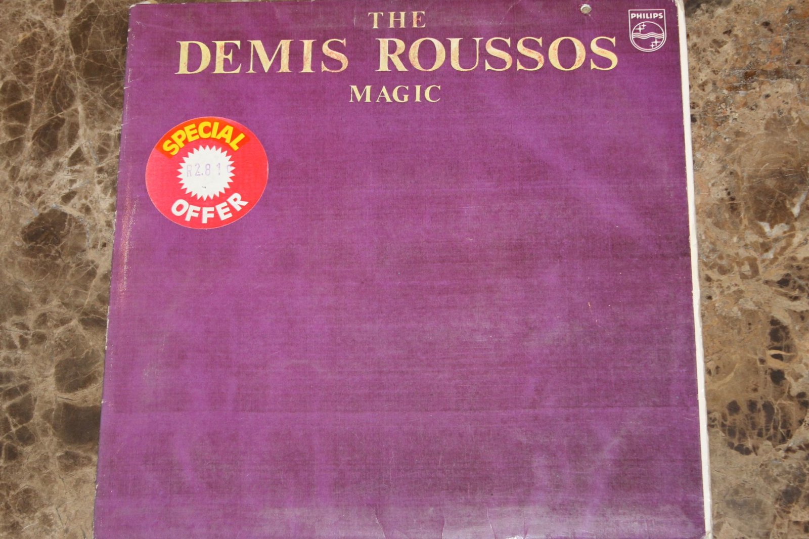 Demis Roussos - The Demis Roussos Magic (G+)