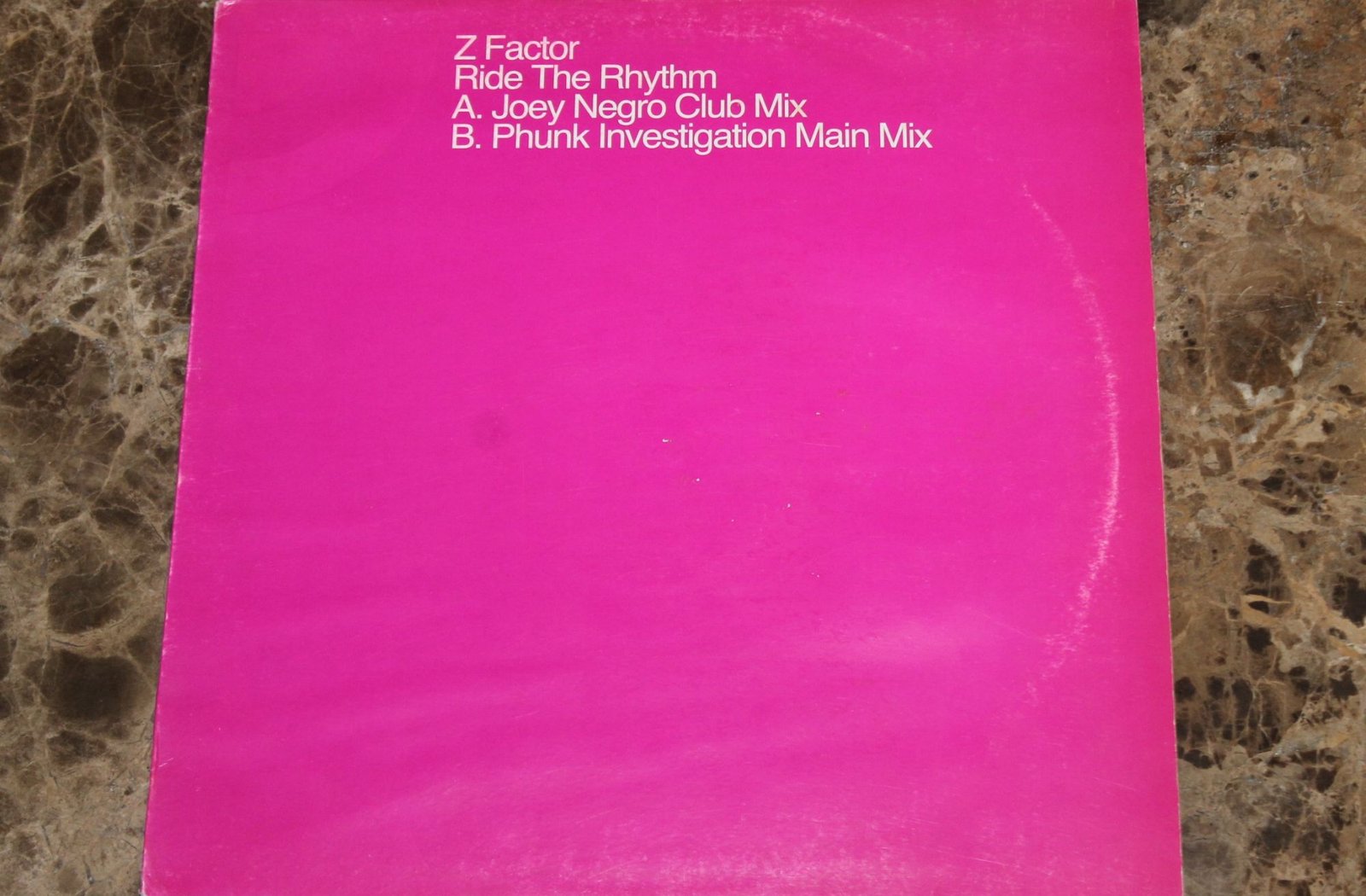 Z Factor - Ride The Rhythm (VG+/VG)