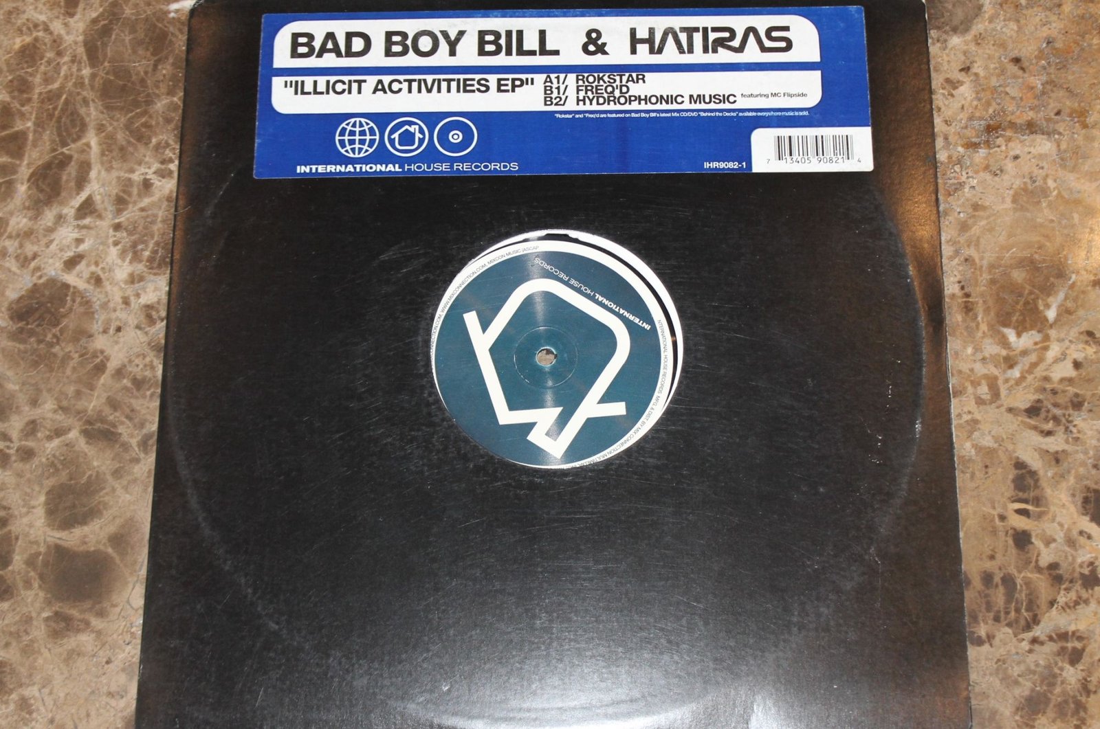 Bad Boy Bill & Hatiras - Illicit Activities EP (VG/Gen)