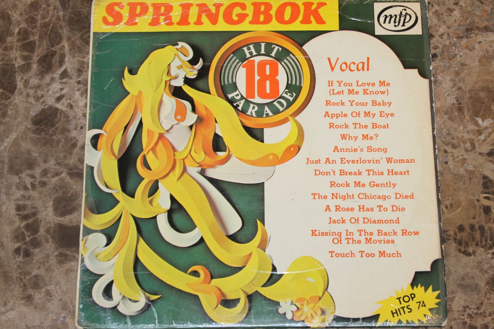 Unknown Artist - Springbok Hit Parade 18 (G/G+)