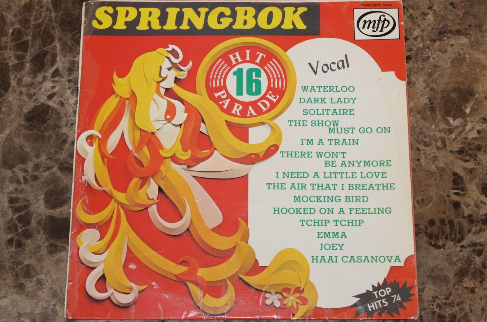 Unknown Artist - Springbok Hit Parade 16 (G/G+) - Mr Vinyl