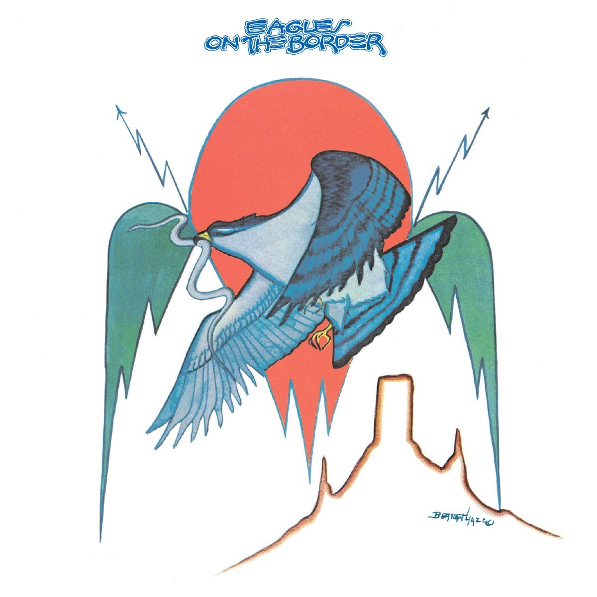 This is the album cover for Eagles - On The Border.