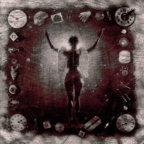 This is the album cover for Ministry - ÎšÎ•Î¦Î‘Î›Î—ÎžÎ˜.