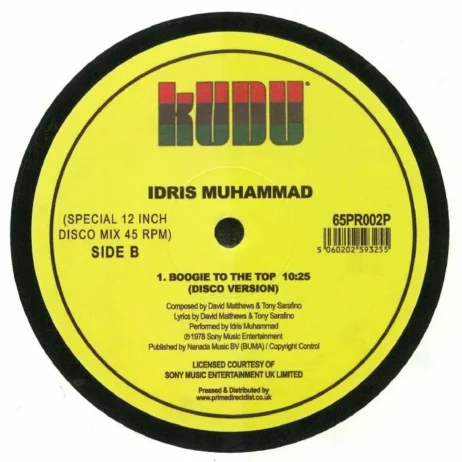 Idris Muhammad - Boogie To The Top