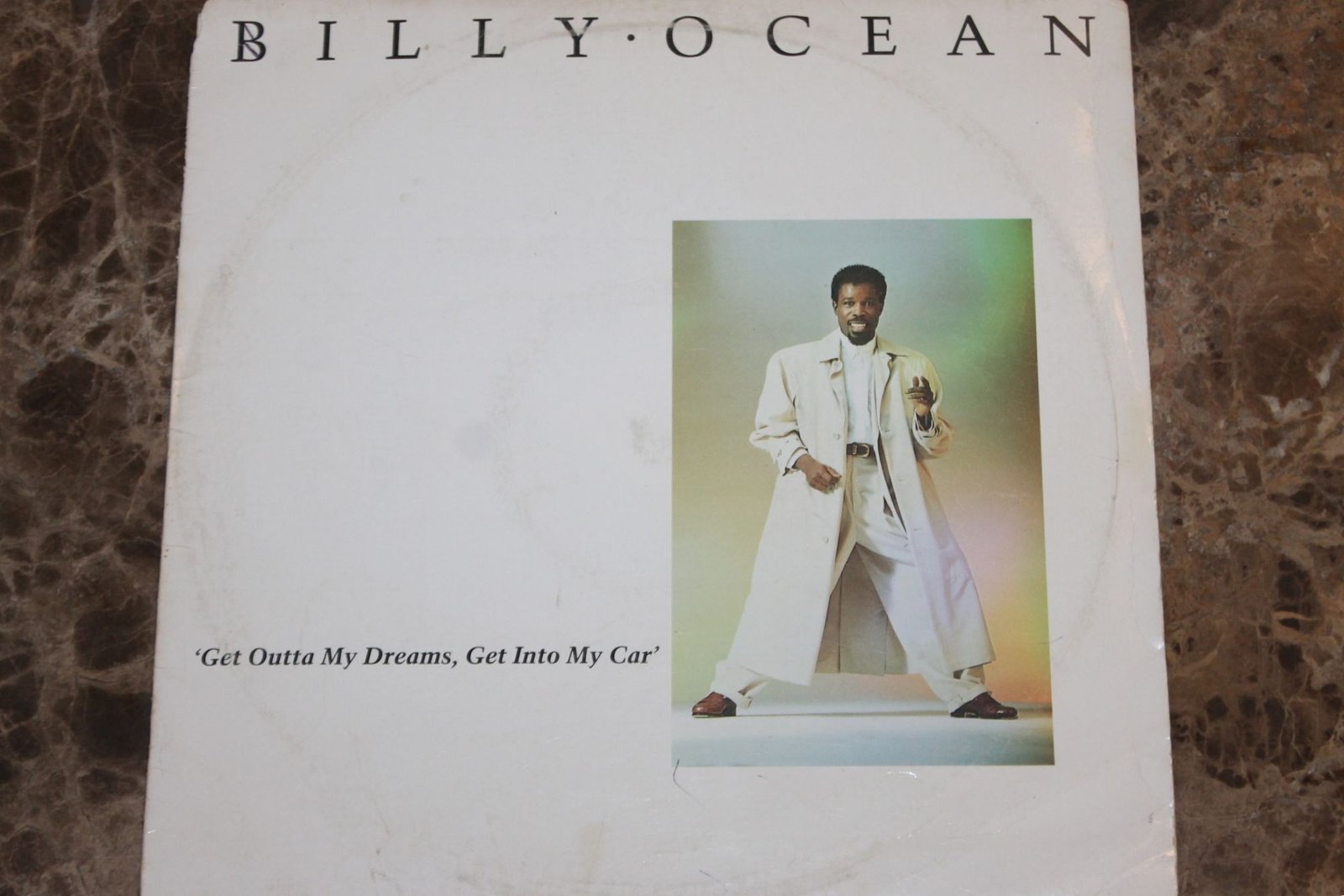 Billy Ocean - Get Outta My Dreams, Get Into My Car (G+/G) (12")
