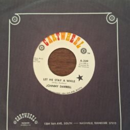 Johnny Darrell - Let Me Stay A While / Mr. Tambourine Man (VG+/Gen) (7")