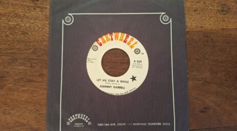 Johnny Darrell - Let Me Stay A While / Mr. Tambourine Man (VG+/Gen) (7")